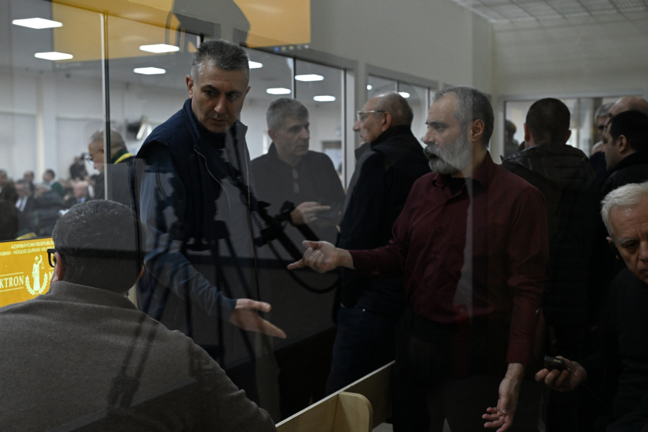 Ermənistan vətəndaşlarının məhkəməsi təqsirləndirilən şəxslərin son söz çıxışları ilə davam etdirildi