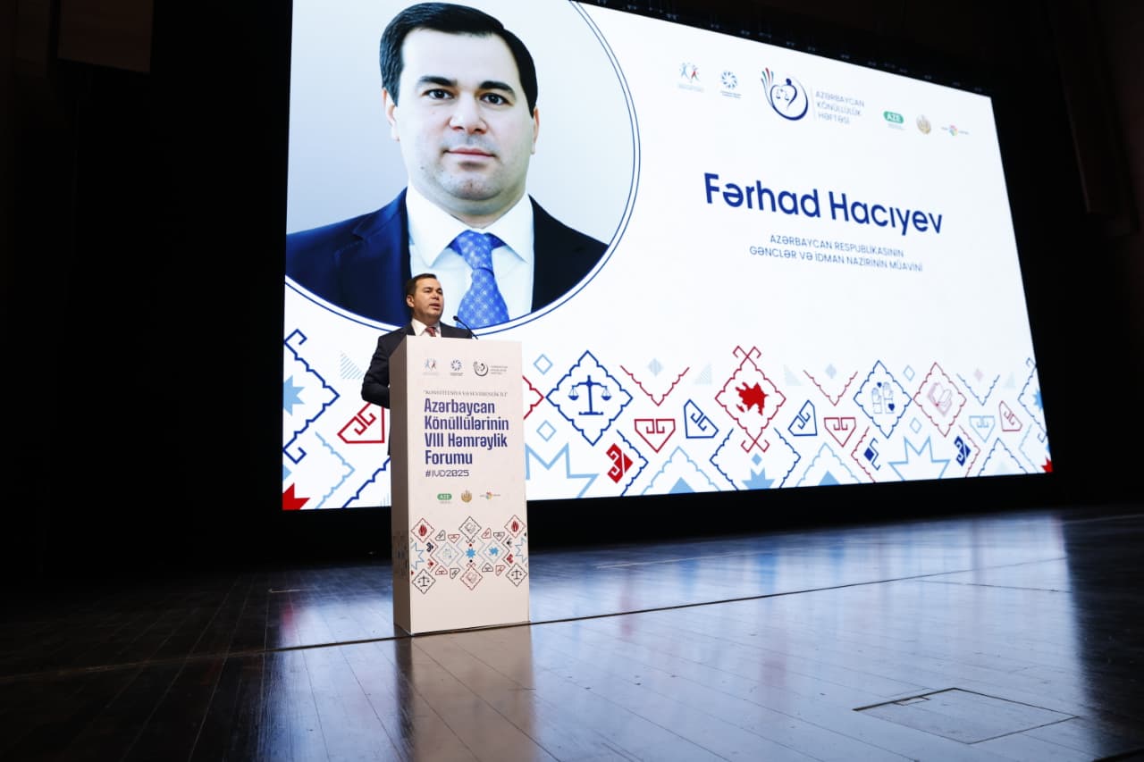 Azərbaycan Könüllülərinin VIII Həmrəylik Forumu baş tutd (FOTO)