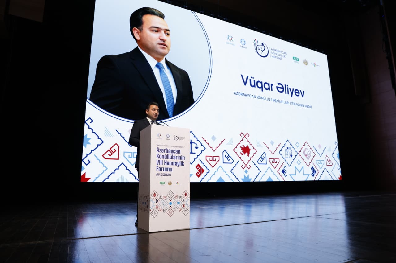 Azərbaycan Könüllülərinin VIII Həmrəylik Forumu baş tutd (FOTO)