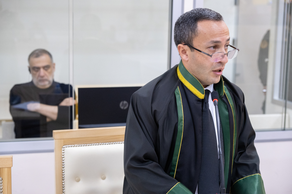 Vardanyanın məhkəmə istintaqı yekunlaşdı (FOTO)