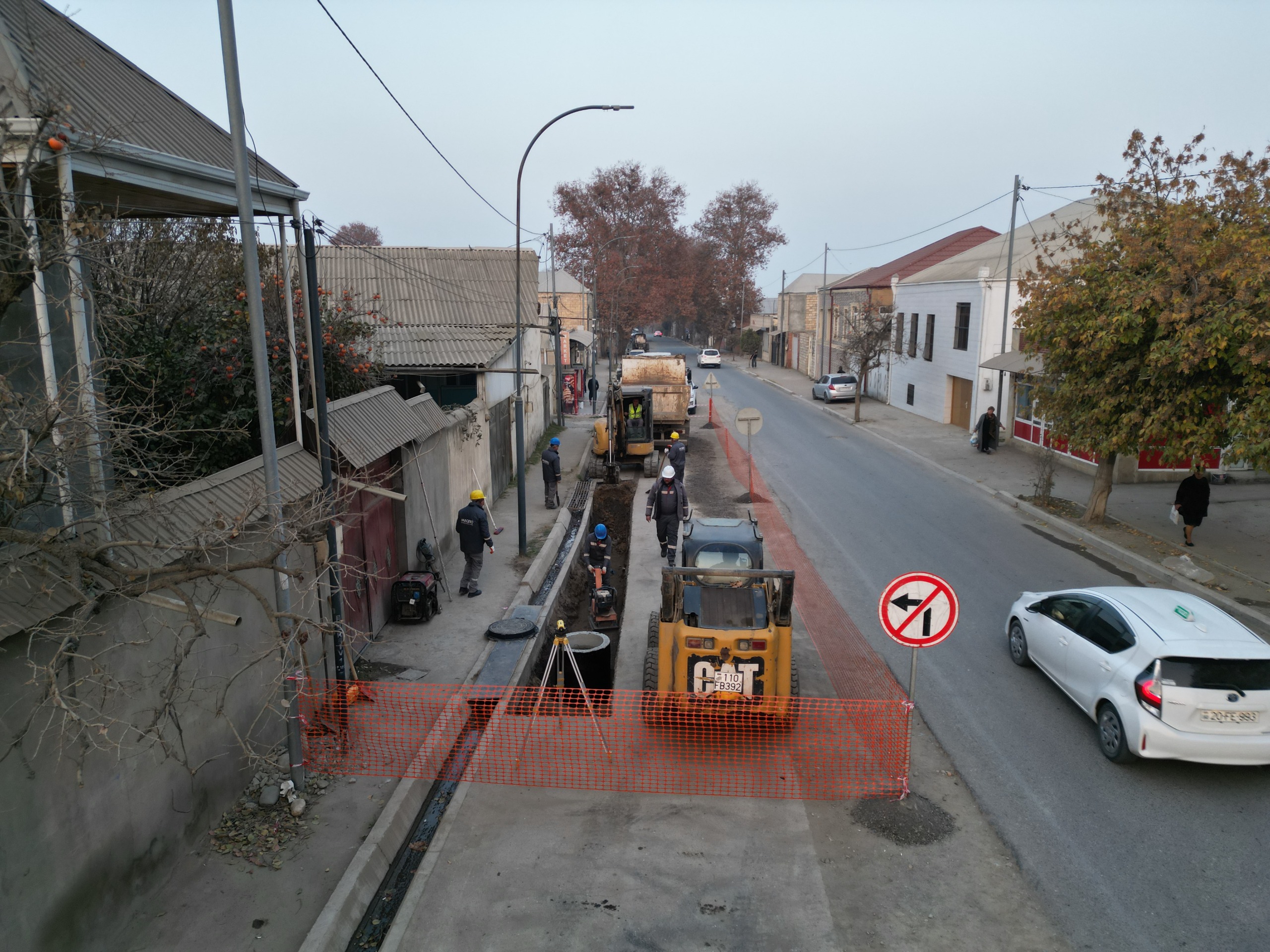 Gəncədə 428 kilometr içməli, 380 kilometr tullantı su xətti çəkilib (FOTO/VİDEO)