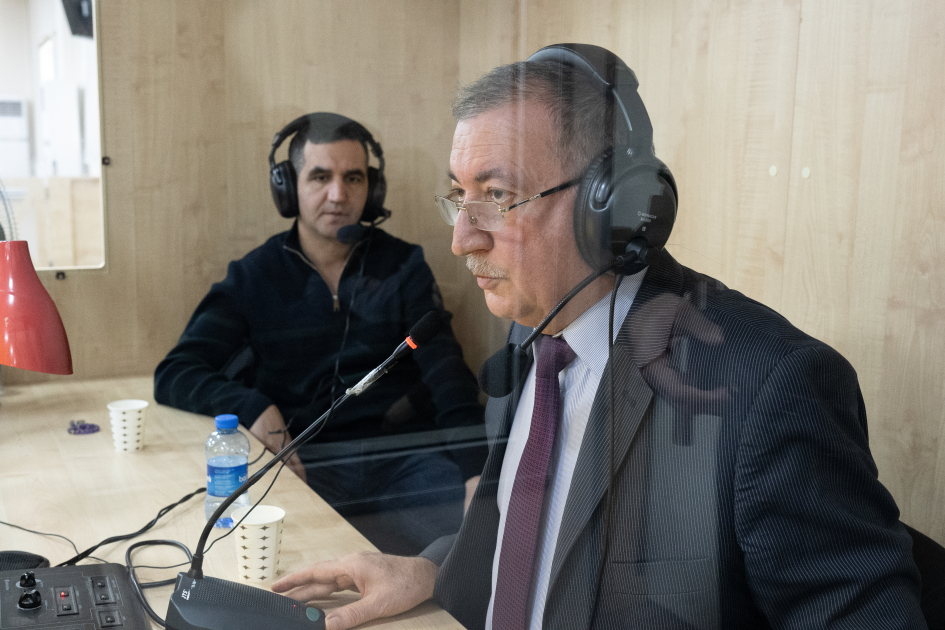 Ermənistan vətəndaşlarının məhkəməsi təqsirləndirilən şəxslərin son söz çıxışları ilə davam etdirildi