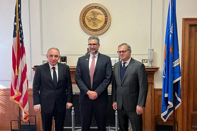 Baş prokuror ABŞ-də rəsmi səfərdə olub (FOTO)