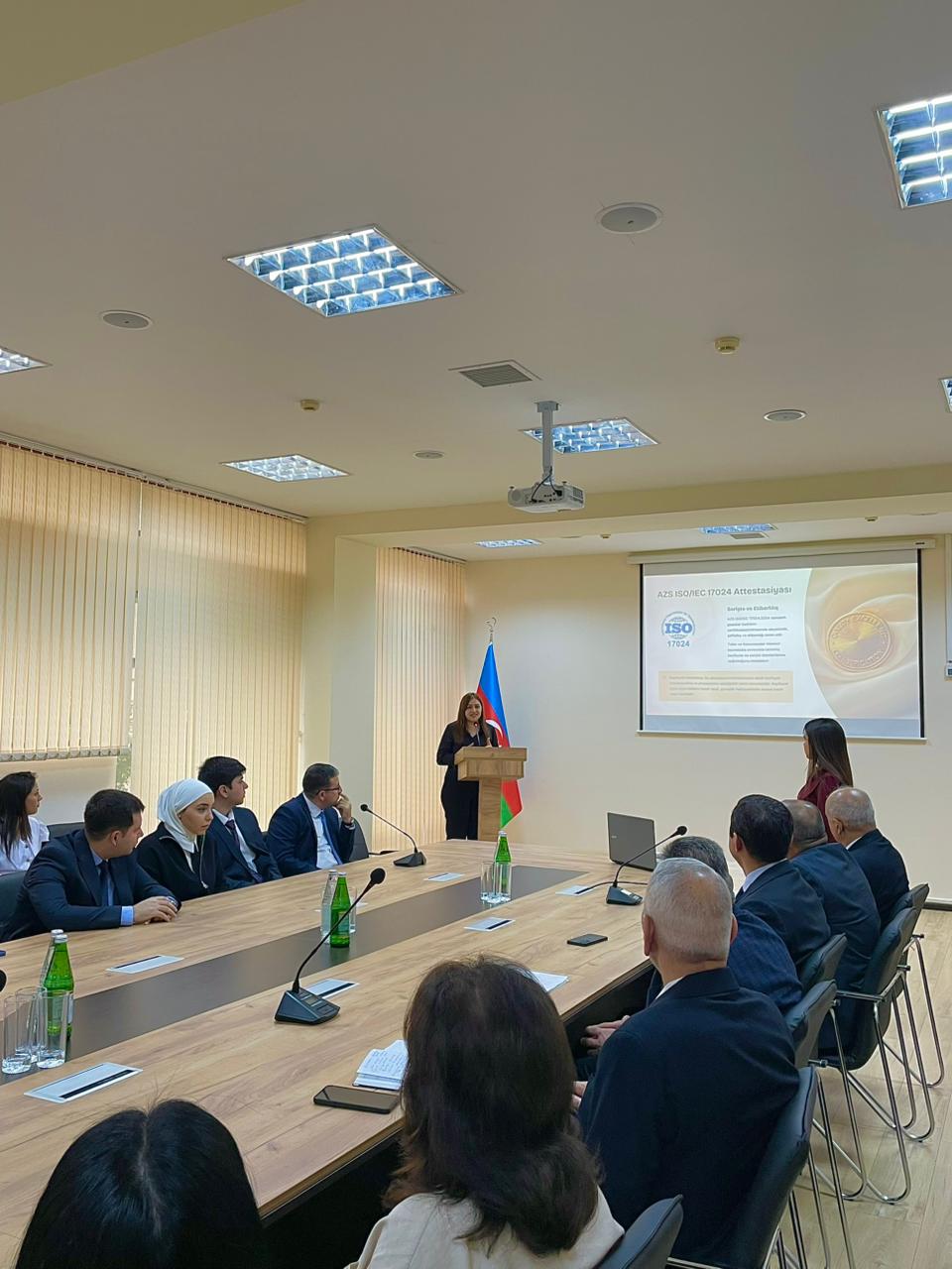 Su və Meliorasiya Elmi Tədqiqat İnstitutuna yeni akkreditasiya attestatı təqdim edildi (FOTO)