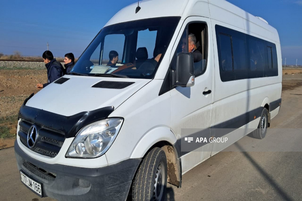 Ağdərənin Vəngli kəndinə növbəti köç karvanı yola salındı (FOTO)