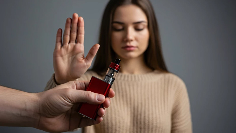 Elektron siqaretin cəmi üç gün istifadəsi ilə yaranan böyük təhlükə