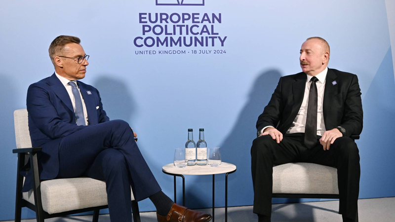 İlham Əliyev Finlandiya Prezidentinə təbrik məktubu göndərdi