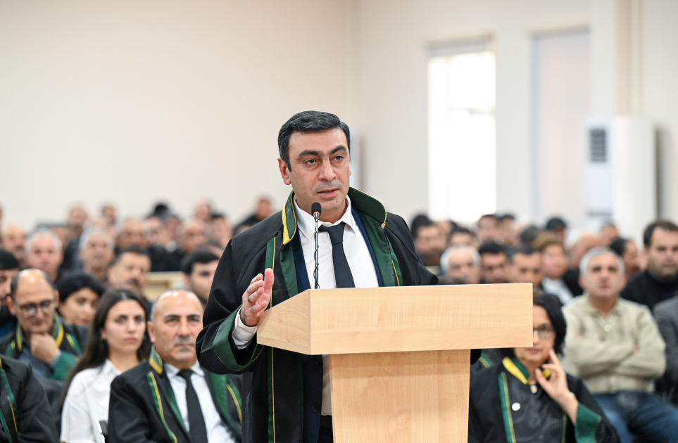 Təqsirləndirilən şəxslərin vəkillərinin müdafiə çıxışı yekunlaşdı (FOTO)