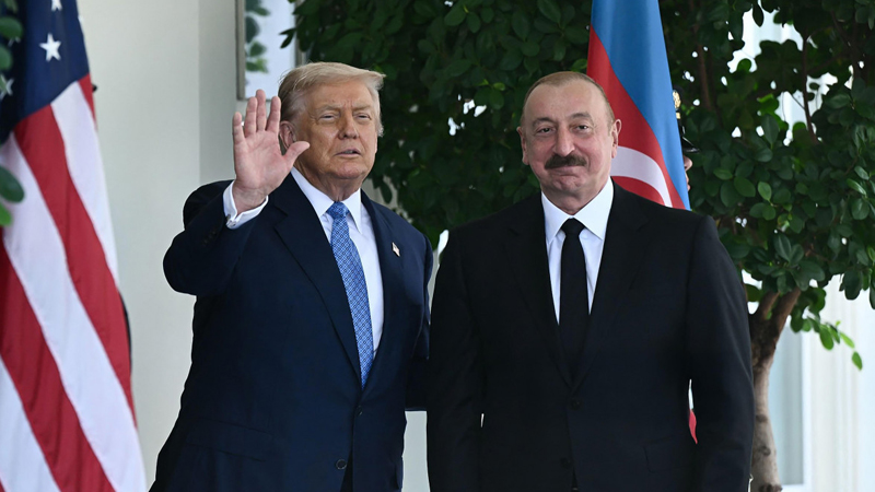 İlham Əliyev Donald Trampa təşəkkür etdi