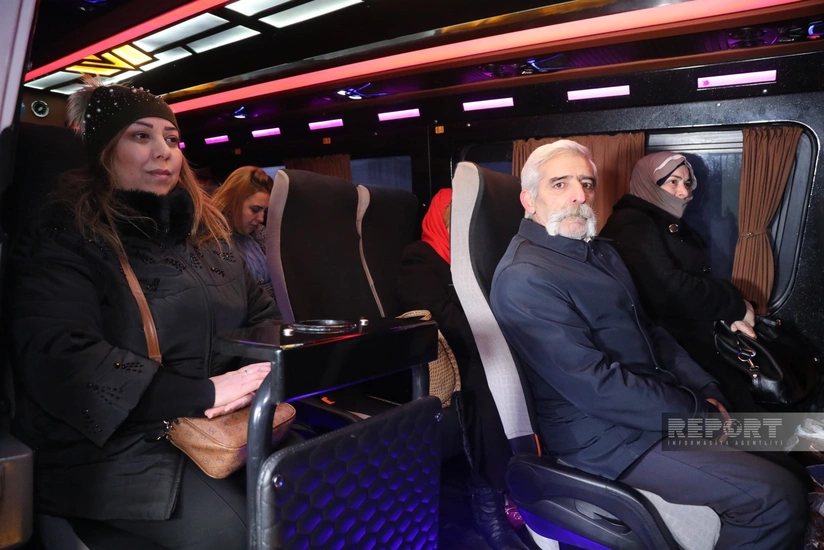 Xankəndi şəhərinə ilk köç karvanı yola salındı