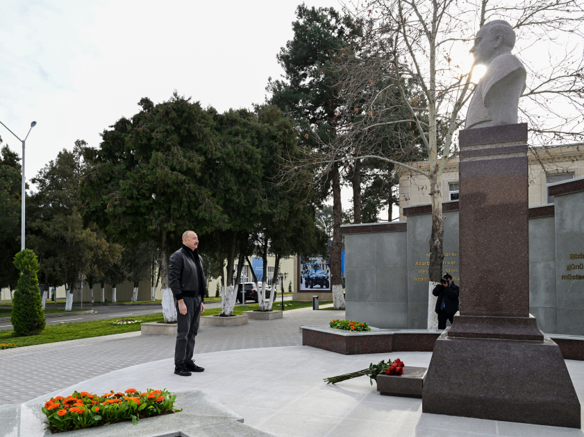 Prezident Tərtər və Ağdərəyə səfər etdi (YENİLƏNİB)