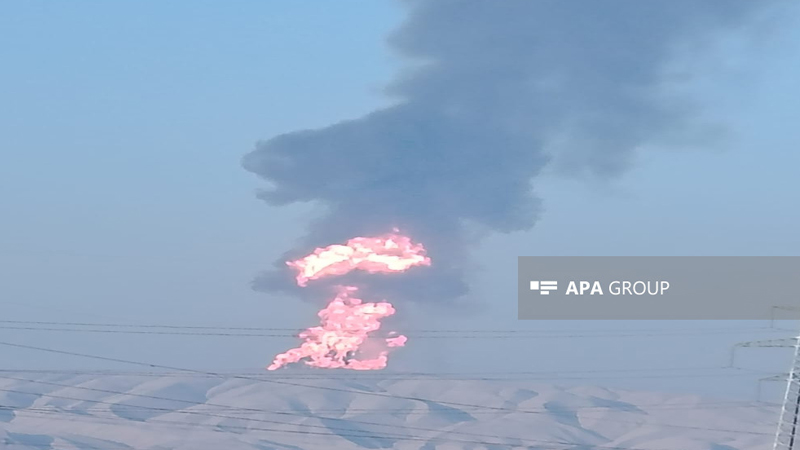 Azərbaycanda palçıq vulkanı püskürdü