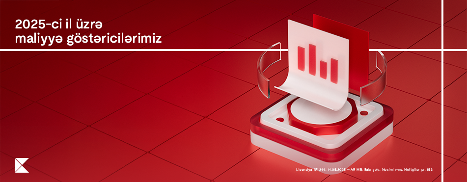 Ölkənin birinci bankı cəmi gəlirlilik üzrə 2025-ci ilin lideridir - 1 milyard 881 milyon 674 min manat