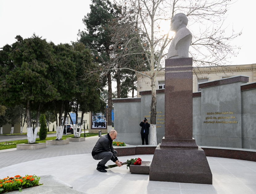 Prezident Tərtər və Ağdərəyə səfər etdi (YENİLƏNİB)