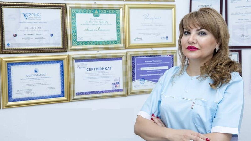 Gülarə Zeynalovanın klinikasının əşyaları müsadirə olunub (FOTO)