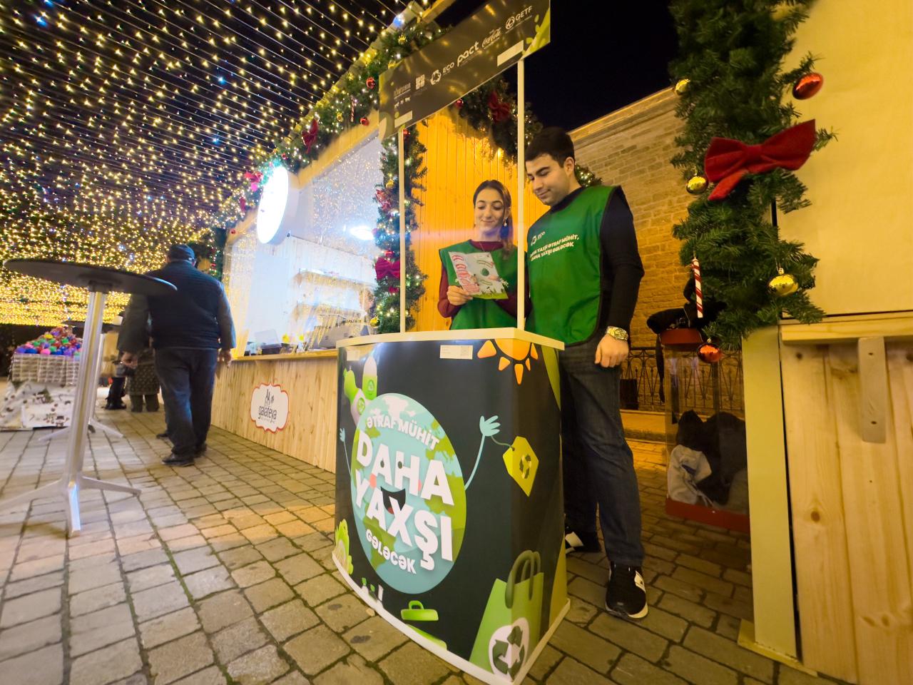 EcoHub-ın təşəbbüsü ilə İçərişəhərdə ekoloji maarifləndirmə tədbiri keçirildi (FOTO)