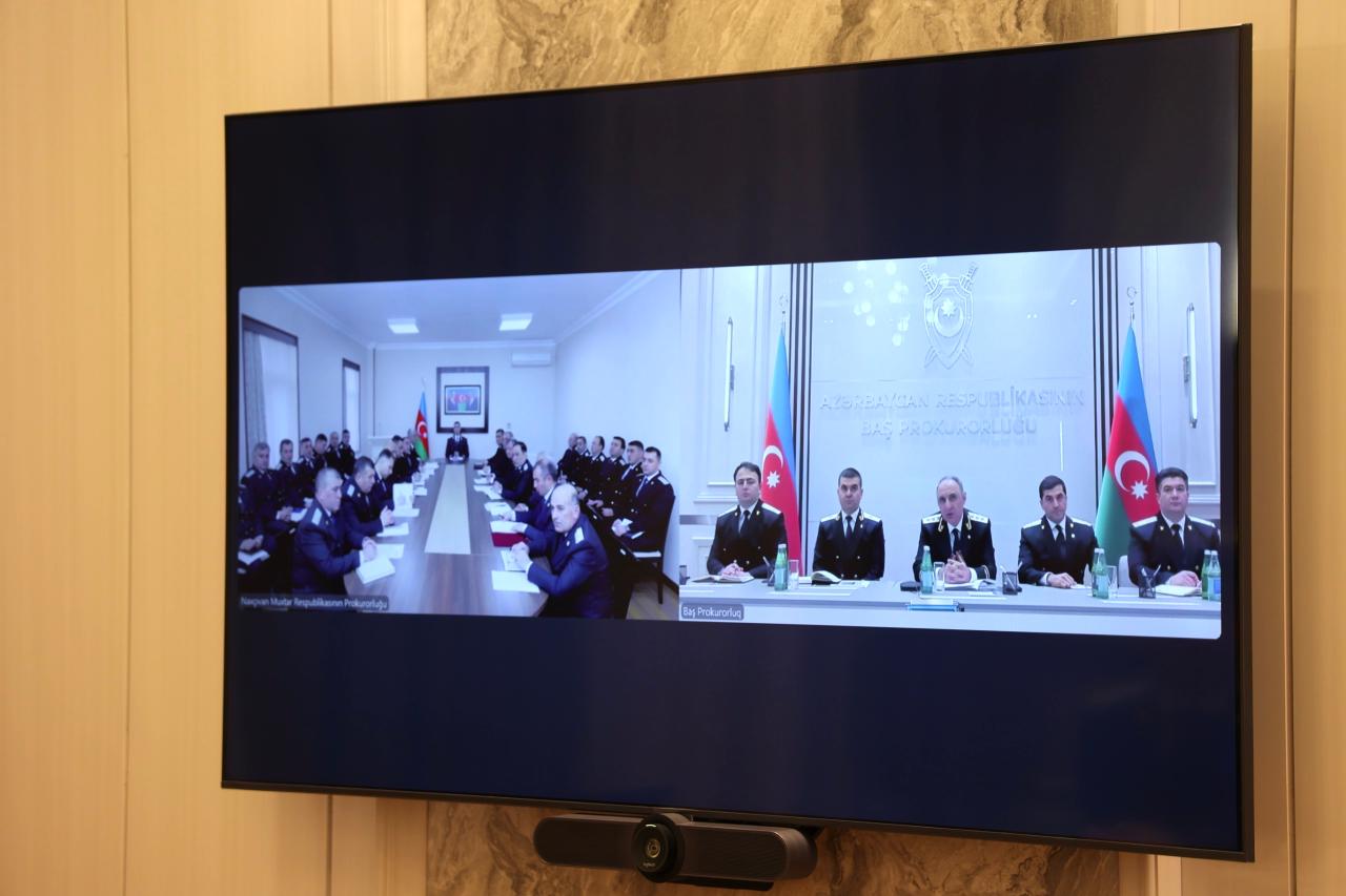 Naxçıvan Prokurorluğunda 2025-ci ilin yekunlarına dair əməliyyat müşavirəsi keçirildi