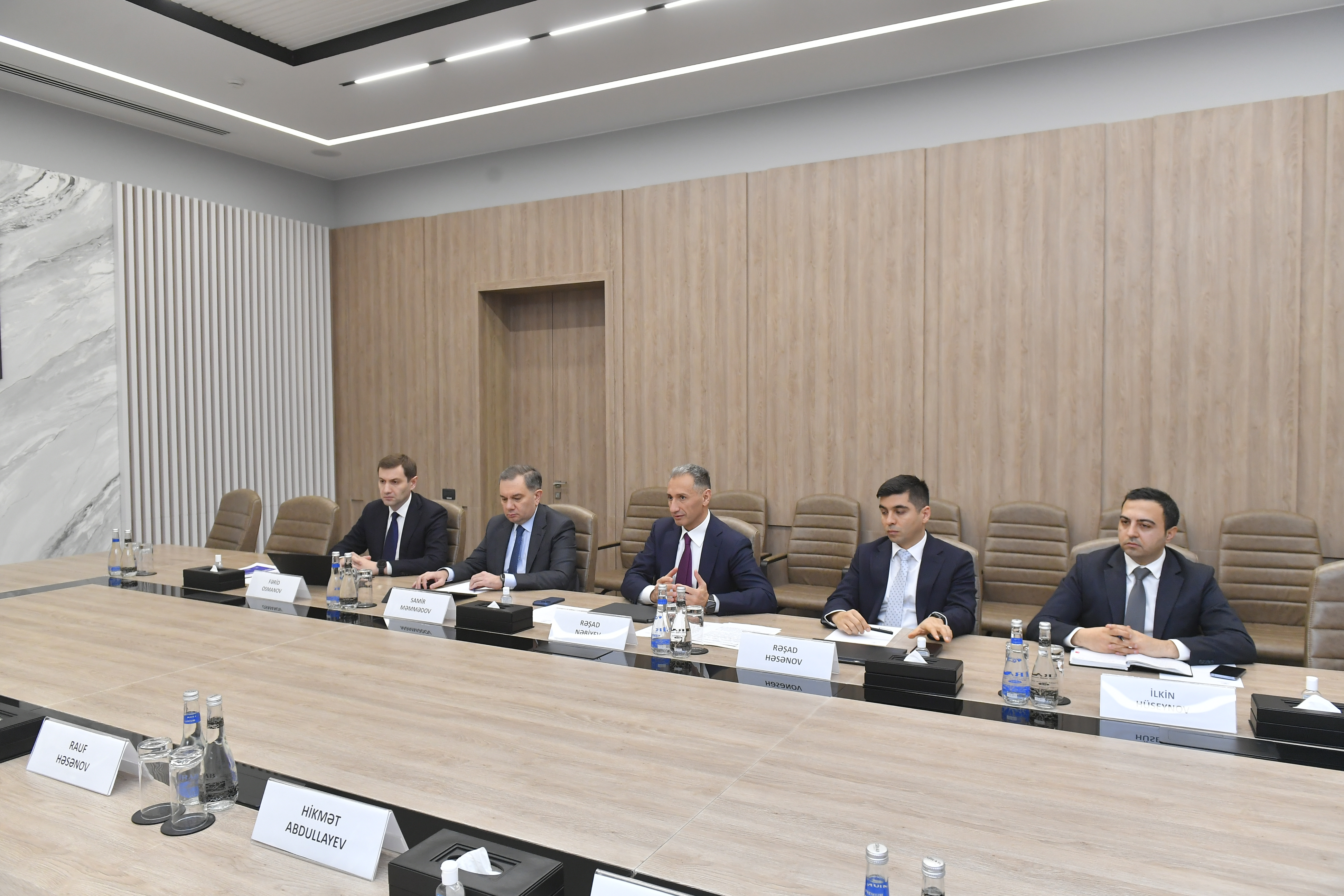 Rəşad Nəbiyev İKT şirkətlərinin nümayəndələri ilə görüşdü (FOTO)