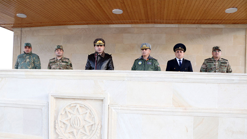 HHQ komandanı və Hərbi prokuror hərbi hissələrdə olublar (FOTO)