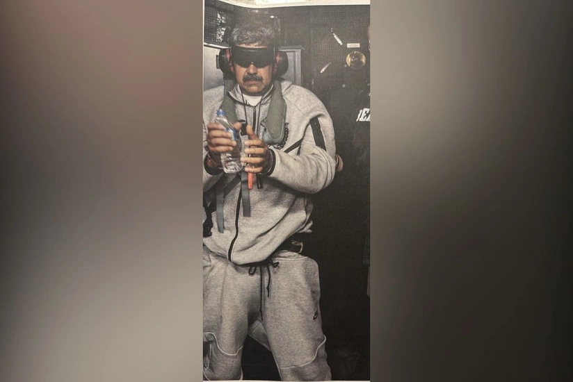 Tramp Maduronun ABŞ gəmisindəki fotosunu paylaşdı