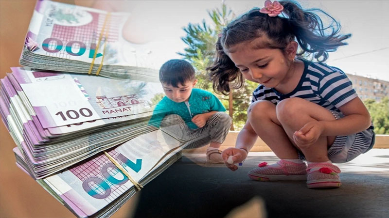 Uşaqların yaşayış minimumundan az olmayan məbləğdə təminat almaq hüququ müəyyənləşir