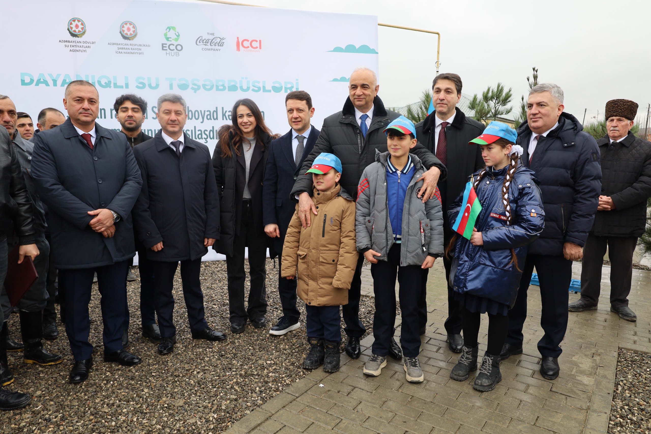 Şabranın Sincanboyad kəndində yüzlərlə sakin içməli su ilə təmin olundu (FOTO)