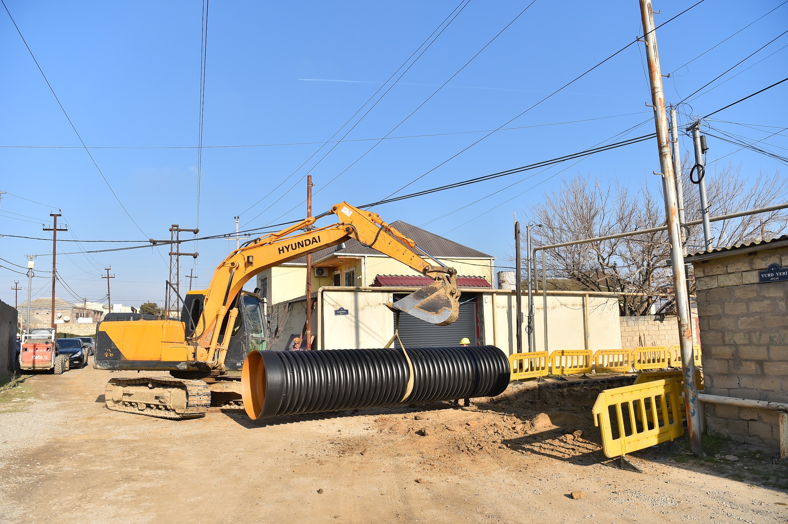 7 küçədə üzərində evlər tikilən xətlərin yeri dəyişdirildi (FOTO/VİDEO)