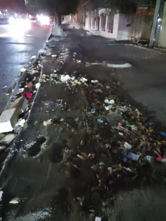 Xırdalanda ağacları kəsib, yerini sürətlə betonlayırlar (FOTO)