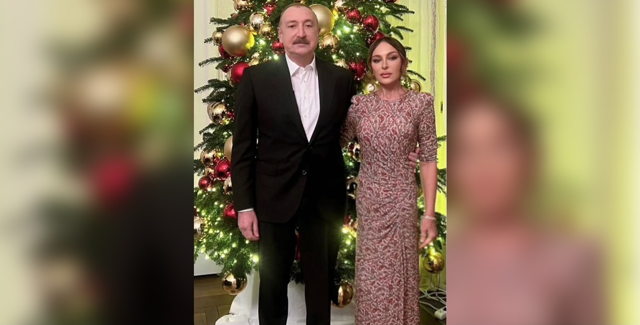 Mehriban Əliyeva Yeni ilin ilk günündə İlham Əliyevlə fotosunu paylaşdı