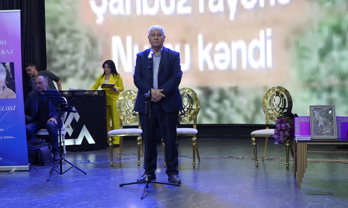 Məmməd Arazın xatirə gecəsi keçirildi (FOTO)