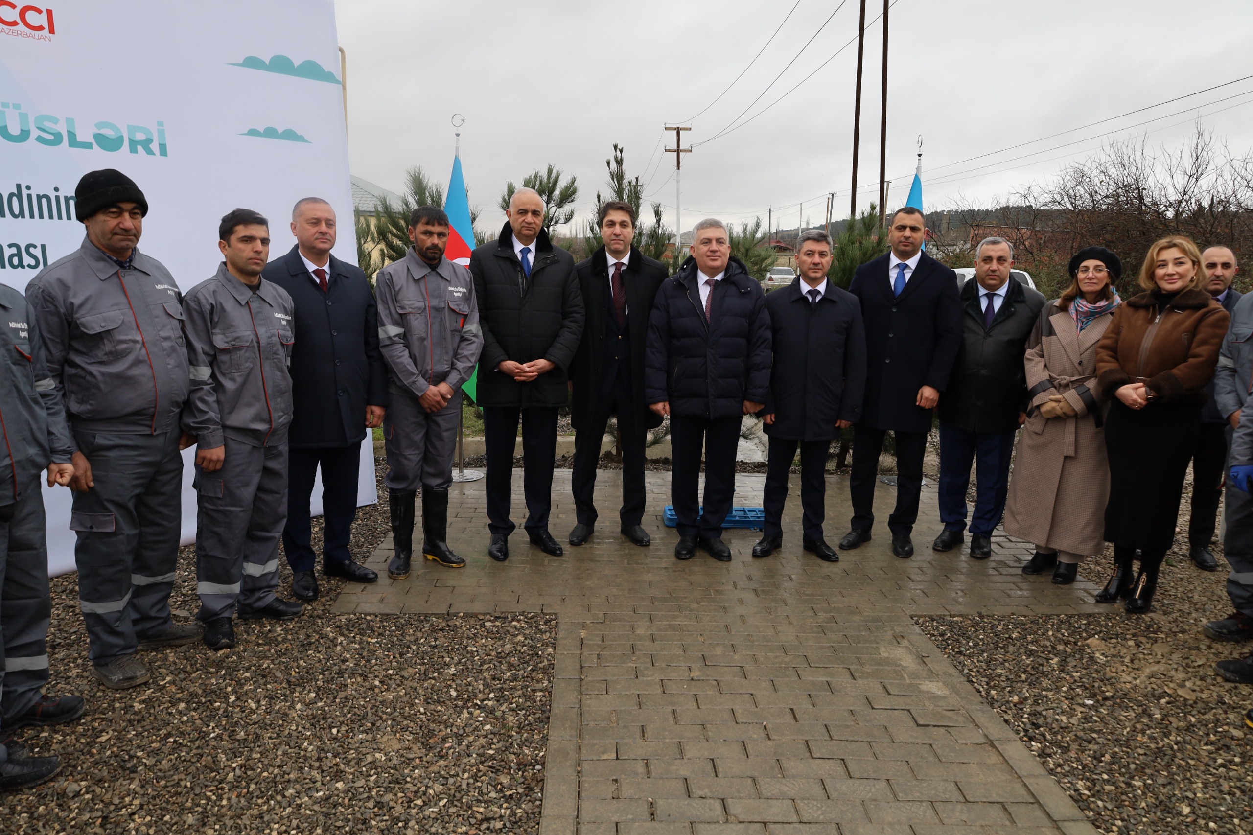 Şabranın Sincanboyad kəndində yüzlərlə sakin içməli su ilə təmin olundu (FOTO)