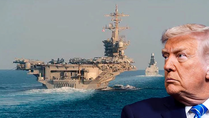 Trampın İrana gözdağı verdiyi 