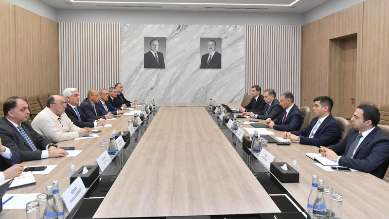 Rəşad Nəbiyev İKT şirkətlərinin nümayəndələri ilə görüşdü (FOTO)