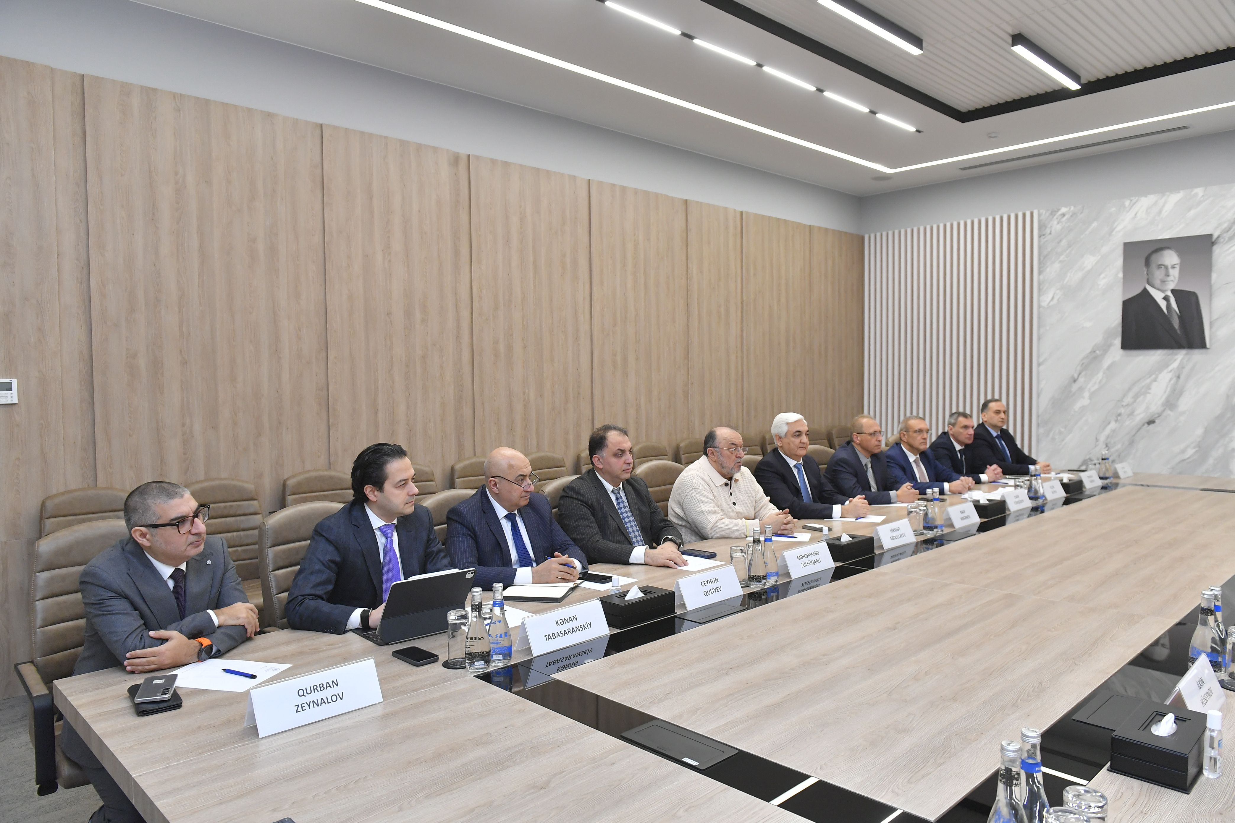 Rəşad Nəbiyev İKT şirkətlərinin nümayəndələri ilə görüşdü (FOTO)