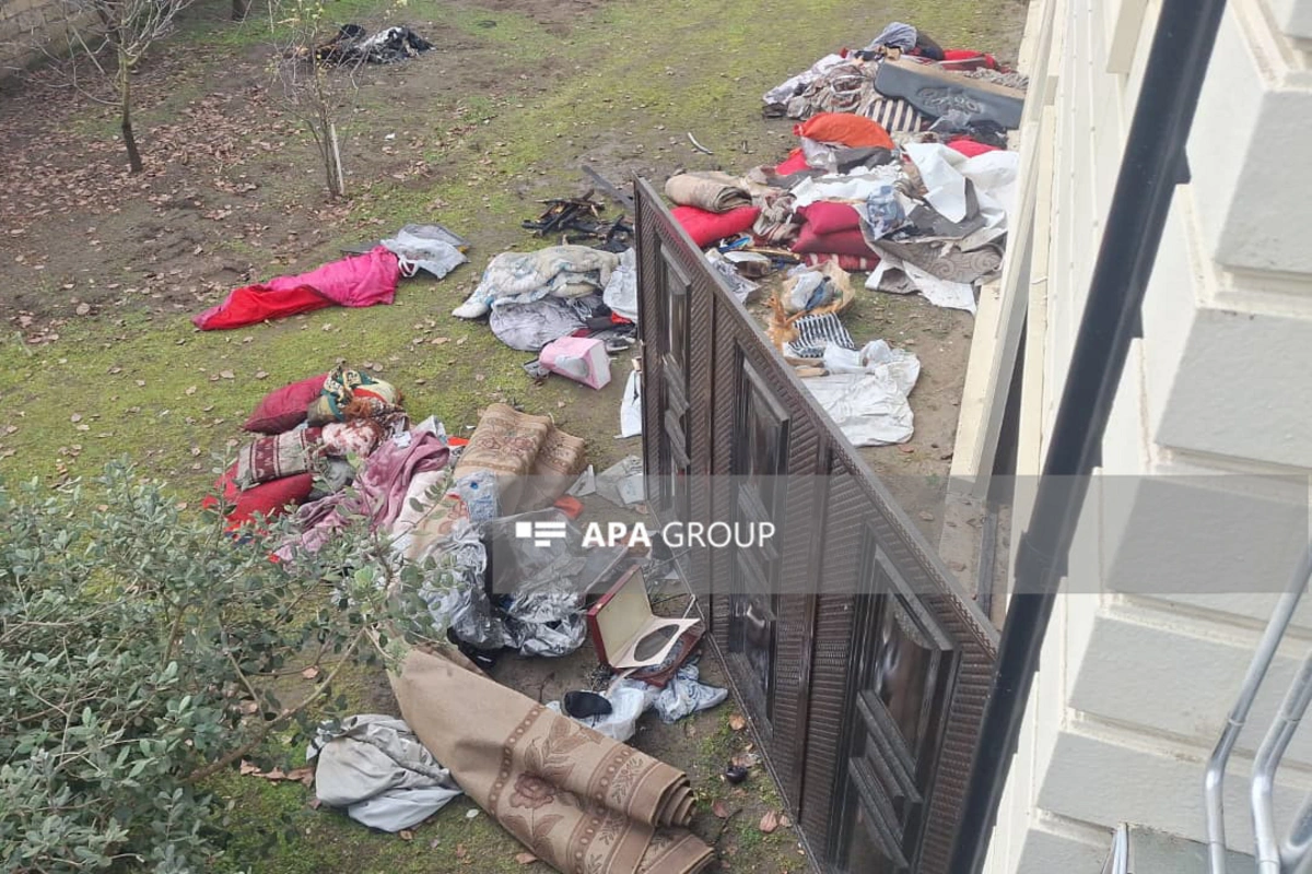 Lənkəranda oğrular mürəbbə yeyib evi yandırdılar - İDDİA