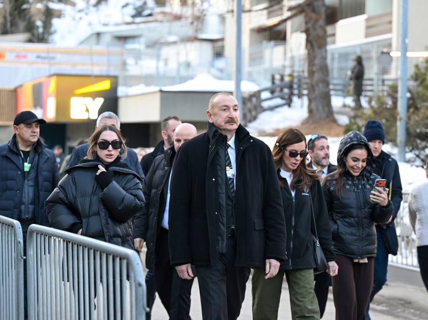 Prezident və ailə üzvləri panel iclasında (FOTOLAR)