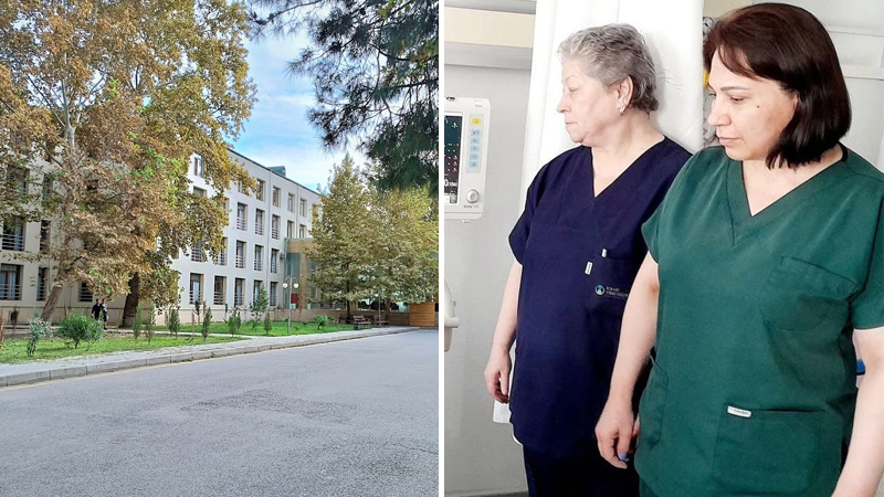 10 aylıq körpəyə baxmayan həkimlə dalaşan ana cərimələndi