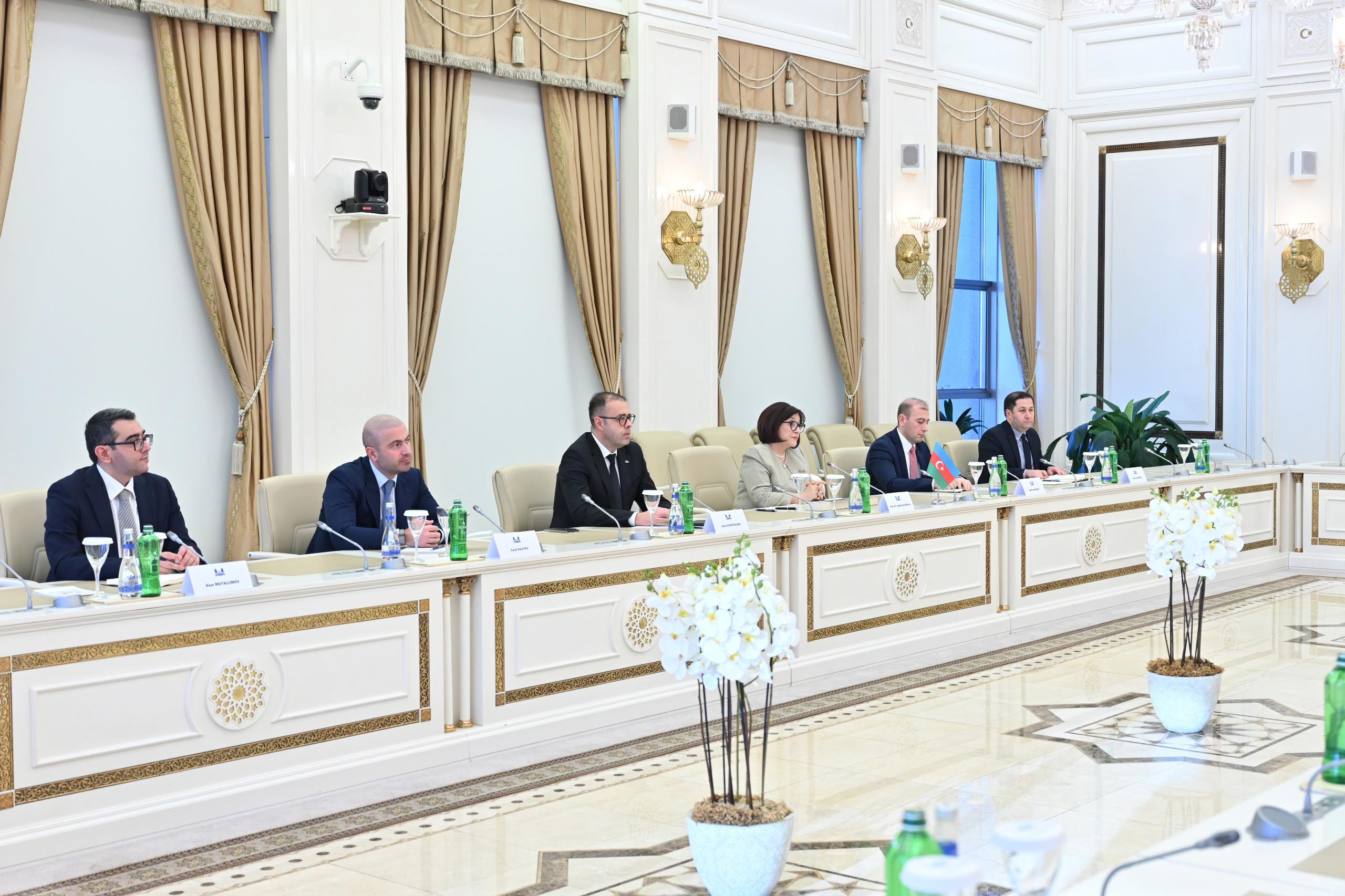 Sahibə Qafarova NATO Baş katibinin müavini ilə görüşdü