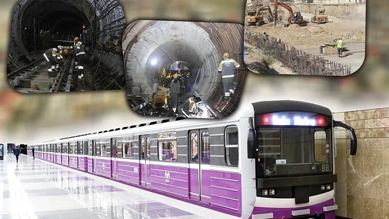 10 yeni metro stansiyası harada tikiləcək?