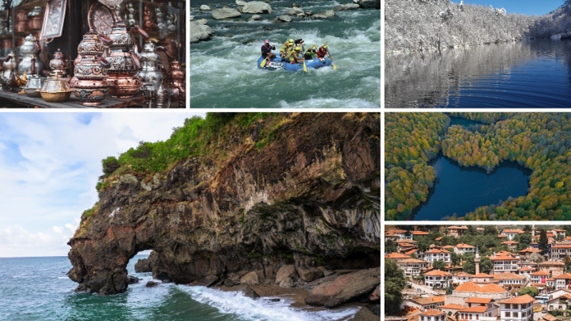 Türkiyənin füsunkar Qara dəniz bölgəsində qış sehrini kəşf edin (FOTO)
