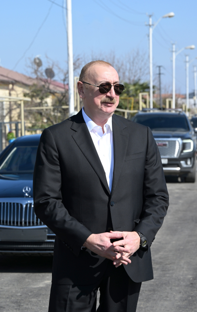 Prezident ailə üzvləri ilə Xocavənd və Xocalıya səfər edib (YENİLƏNİB)