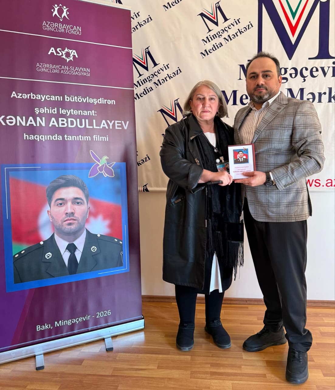 ASGA Şəhid Kənan Abdullayev haqqında tanıtım filmini təqdim etdi (FOTO)