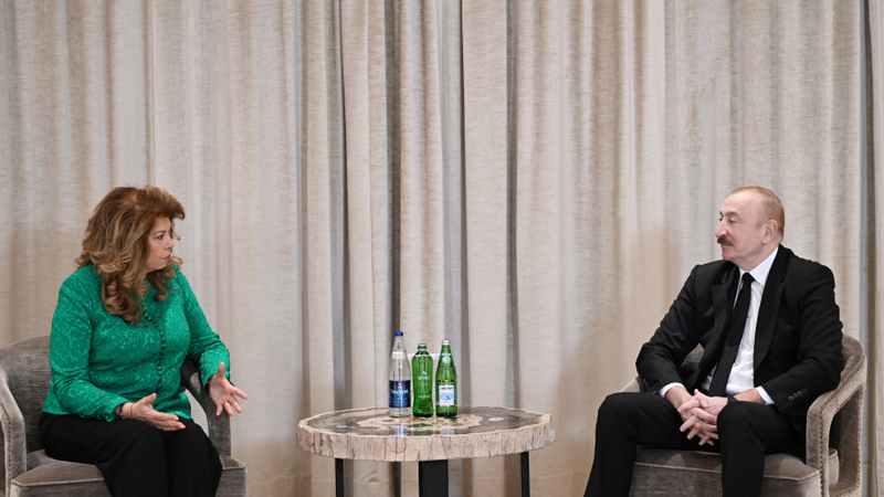 İlham Əliyev Münhendə Bolqarıstan Prezidenti ilə görüşdü (FOTO)