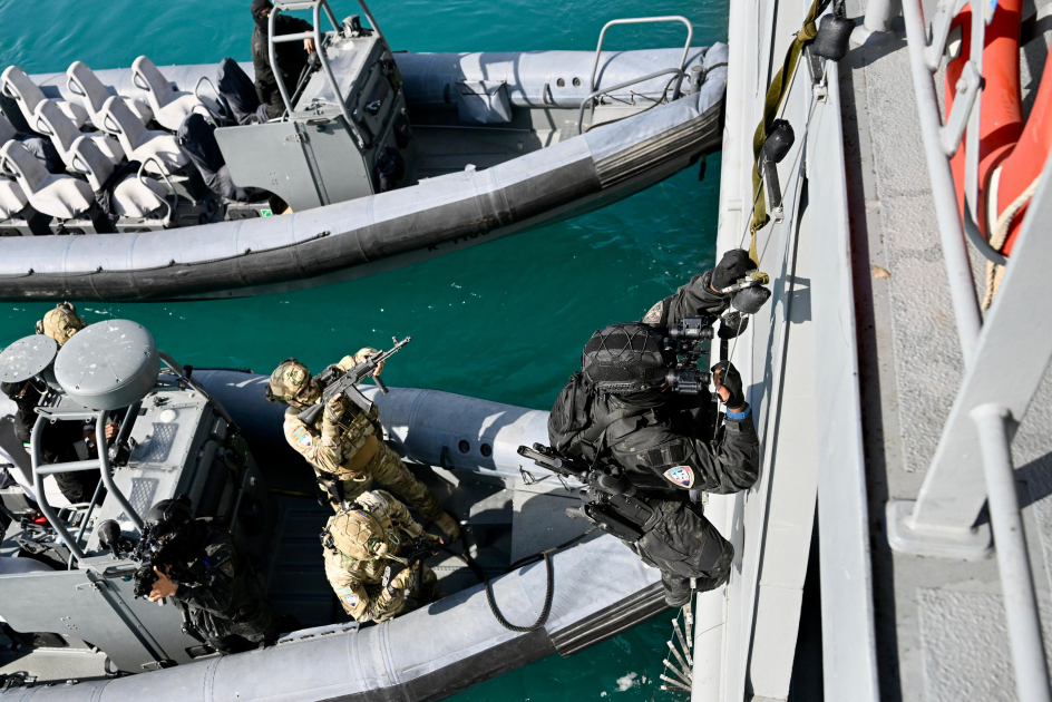 Azərbaycan və BƏƏ prezidentləri 