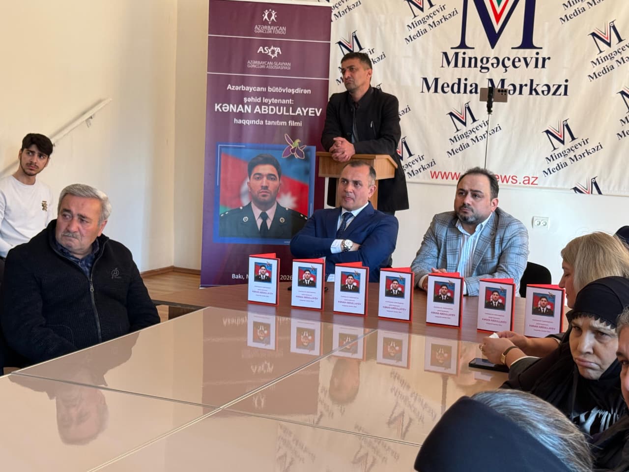 ASGA Şəhid Kənan Abdullayev haqqında tanıtım filmini təqdim etdi (FOTO)