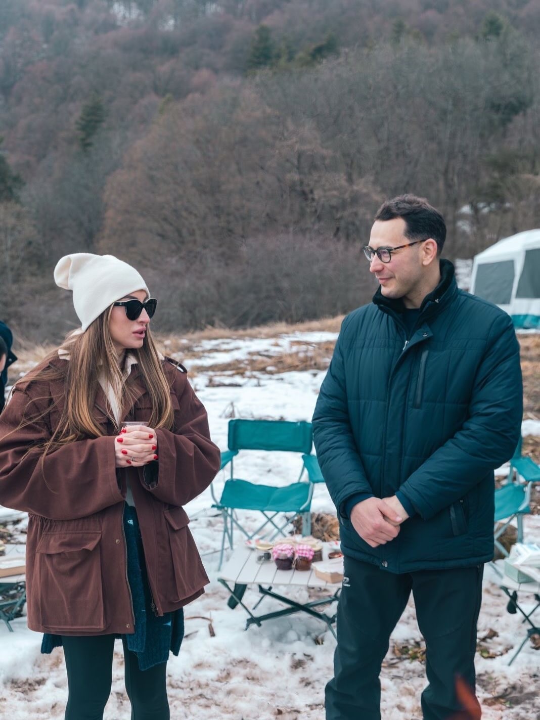 Prezidentin qızı və gəlini Göygöl Milli Parkında (FOTOLAR)