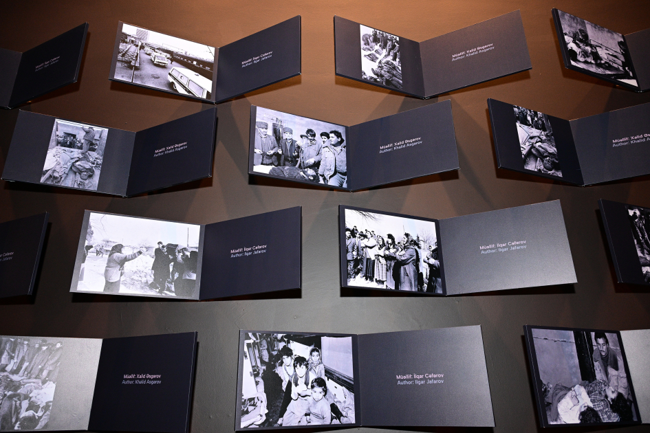 Prezident və birinci xanım Xocalı Soyqırımı Memorialının açılışında iştirak etdi (YENİLƏNİB)