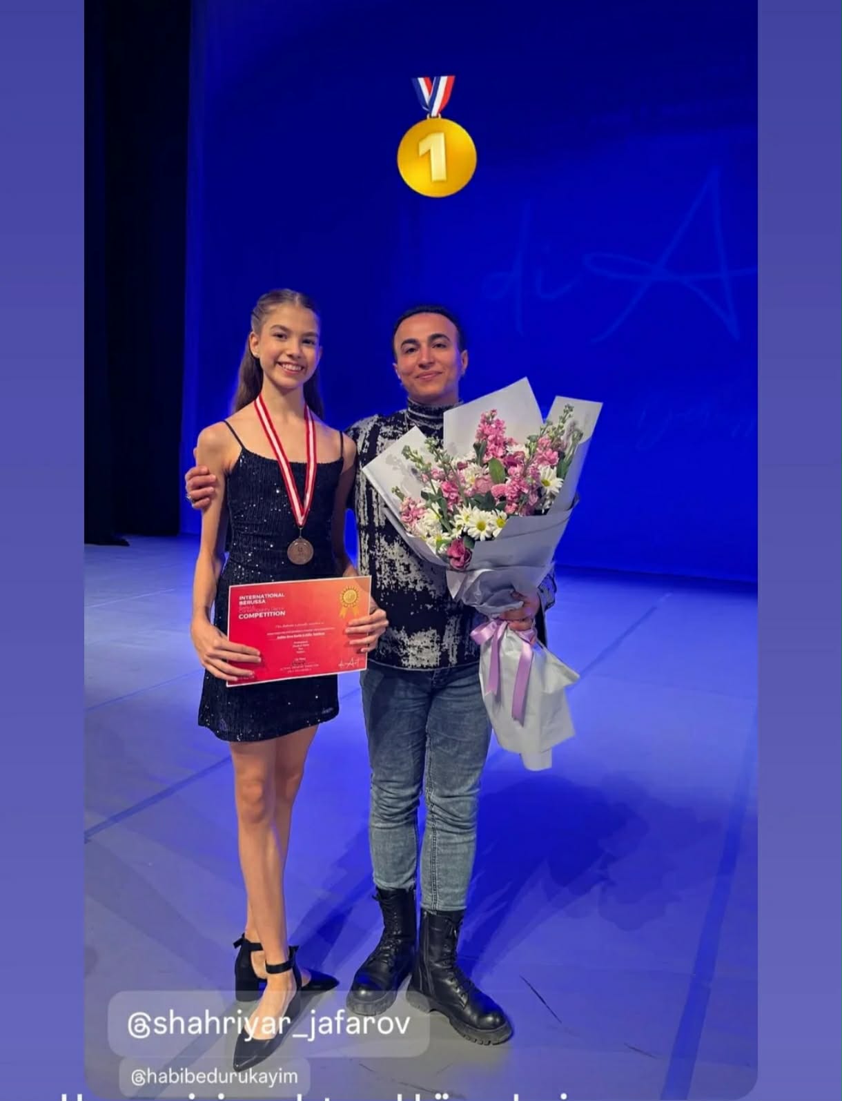 Balet səhnəsində Azərbaycan zəfəri: Xoreoqrafımız münsifləri heyran etdi (FOTO)