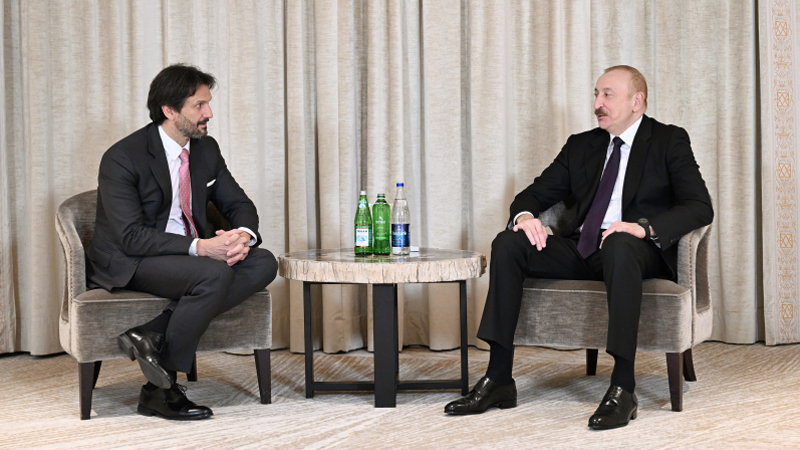 Prezident Münhendə görüşlər keçirdi (YENİLƏNİB)