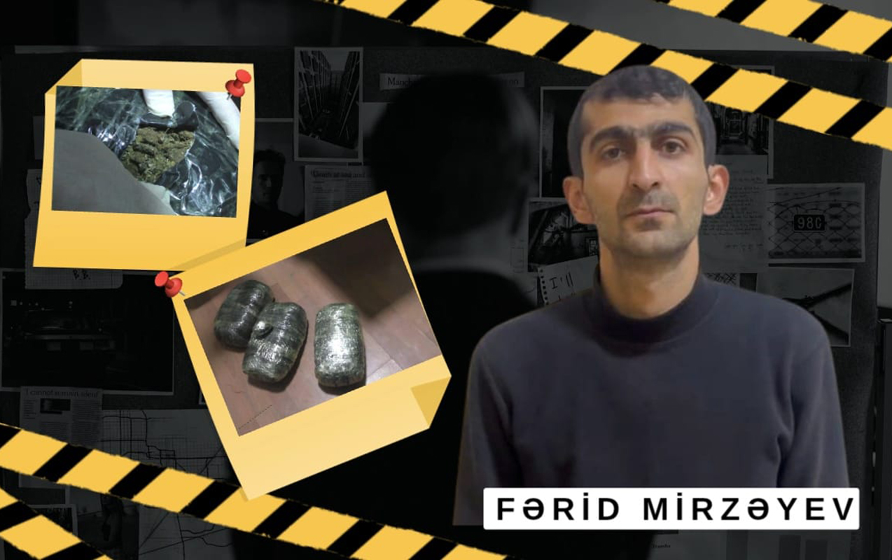 İranlıdan aldığı 9 kq marixuana ilə tutuldu